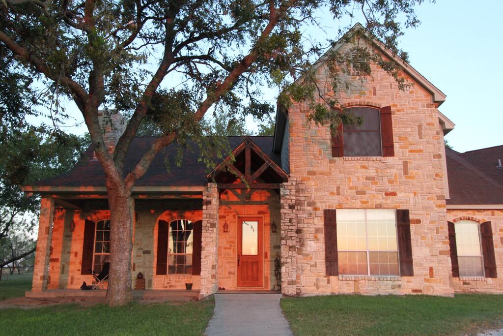 Home in sunrise at Windwalker Farm
