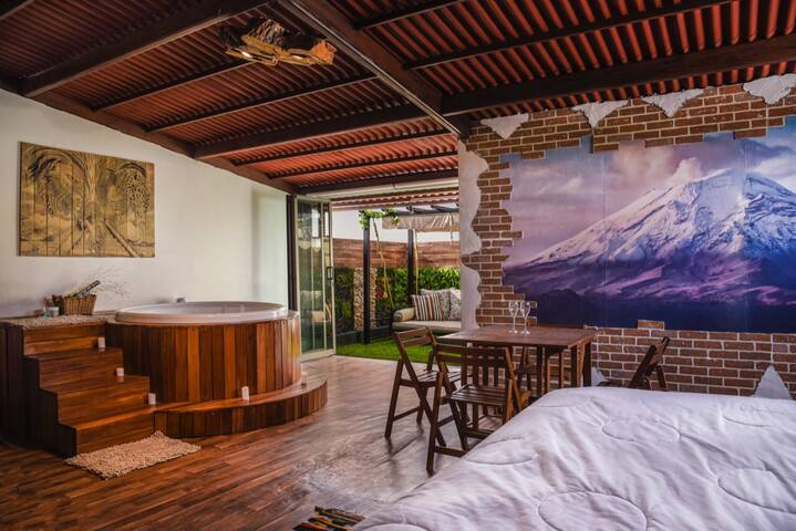 Loft acogedor con jacuzzy