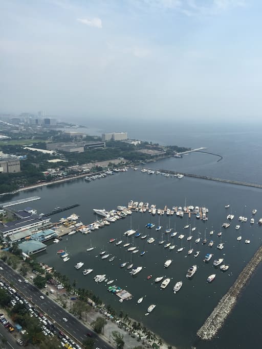 View from the balcony