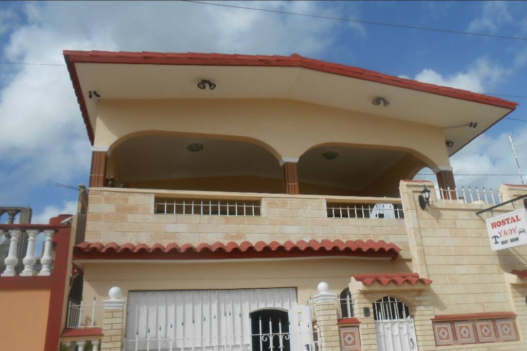Front of the house