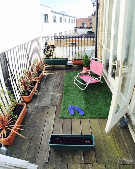 Little balcony garden