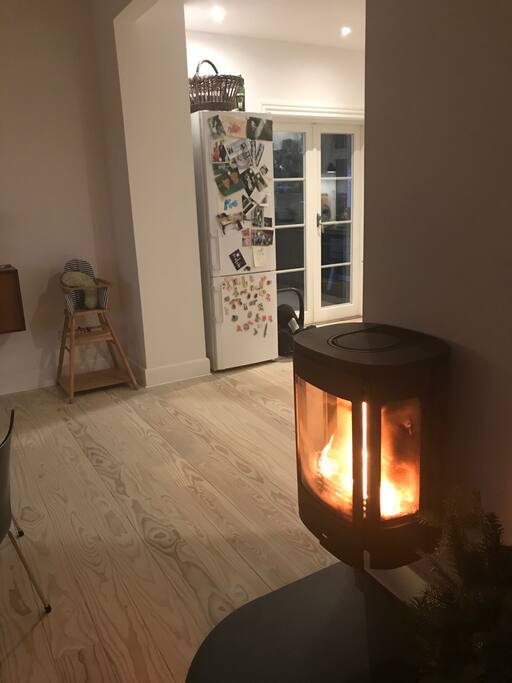 Our fireplace.