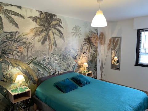 Airbnb performant: Close to Europapark and Rulantica, new & air-conditioned à Rhinau