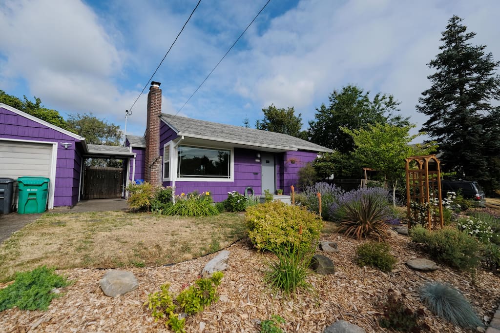 Purple house!