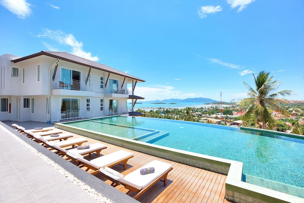 Spectacular Views from The infinity pool