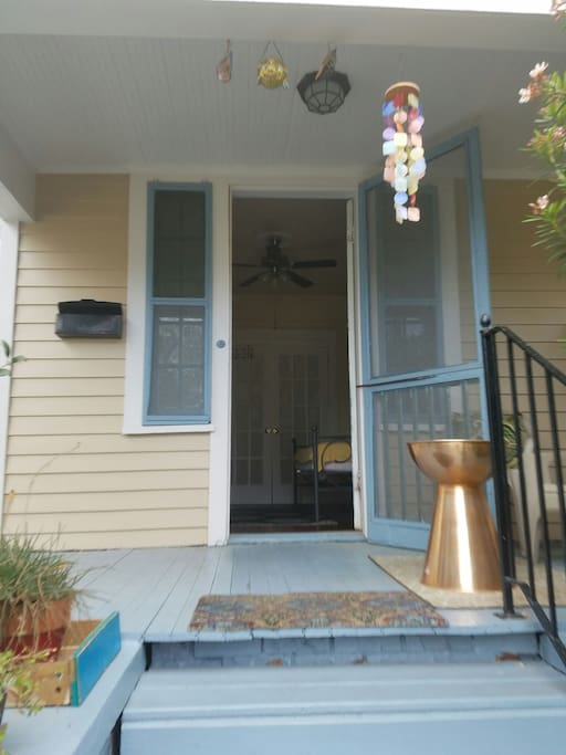 Your private entryway, which leads directly into your bedroom