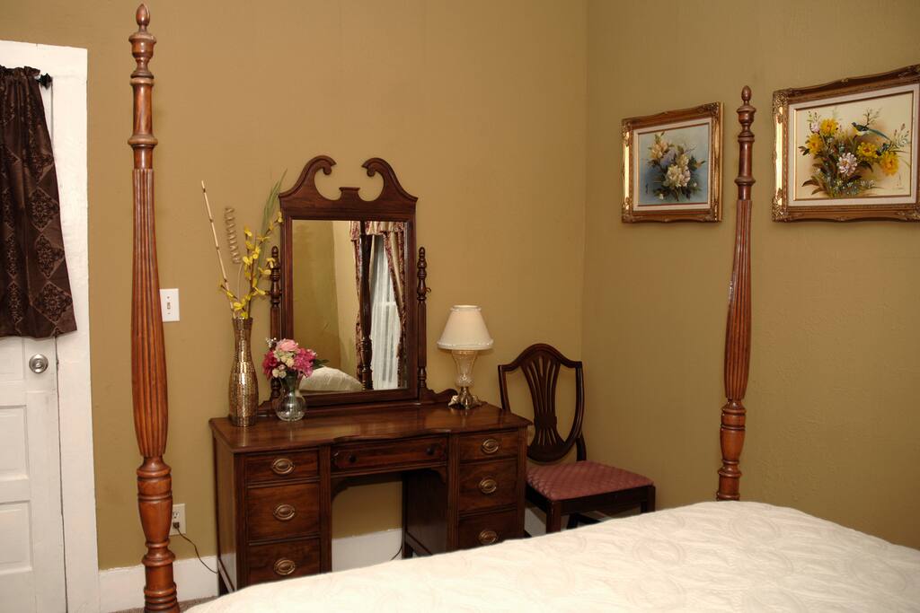 Bedroom one, dresser.