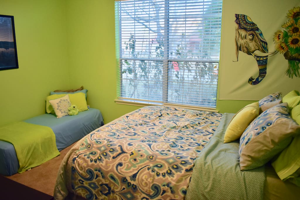 This is a wider view of your bedroom!