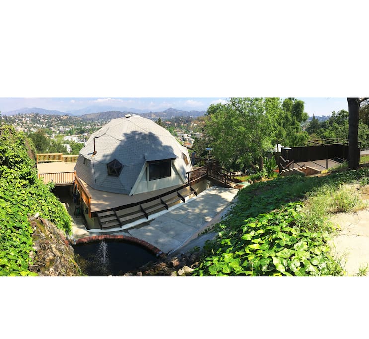 View of Dome from upper landing