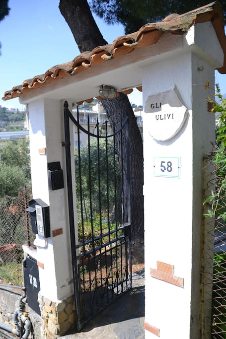 Ingresso Villa gli Ulivi