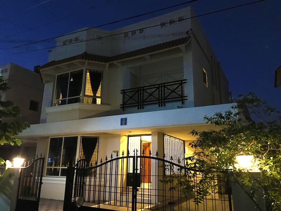 Villa Front View - Night