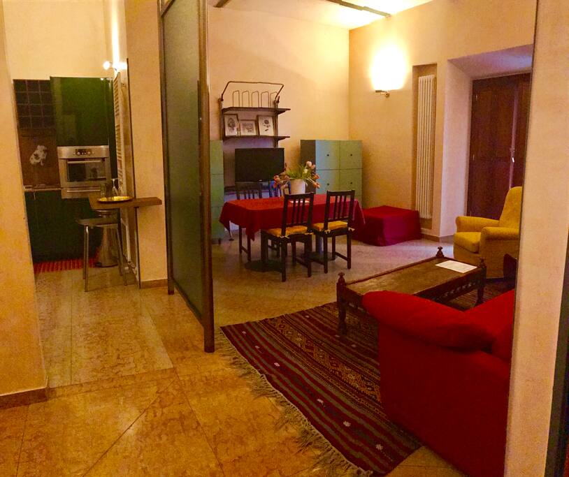 Panoramic Suite - Living room - Kitchenroom
