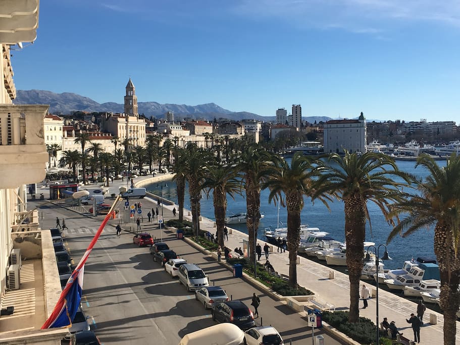View from balcony