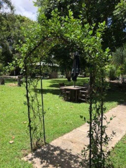 bbq garden