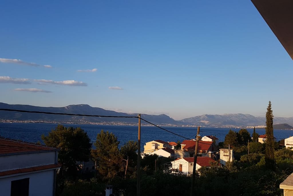 Beautiful sea and sky view.