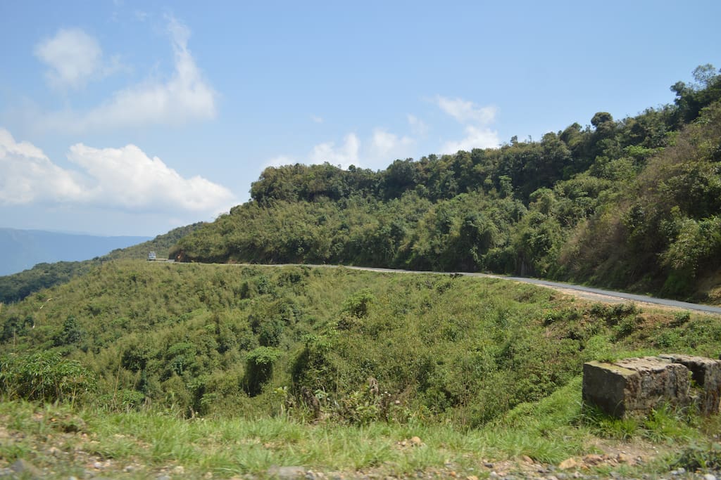the road leading to my home in Mawsynram