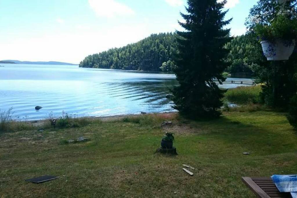 Utsikt från altanen