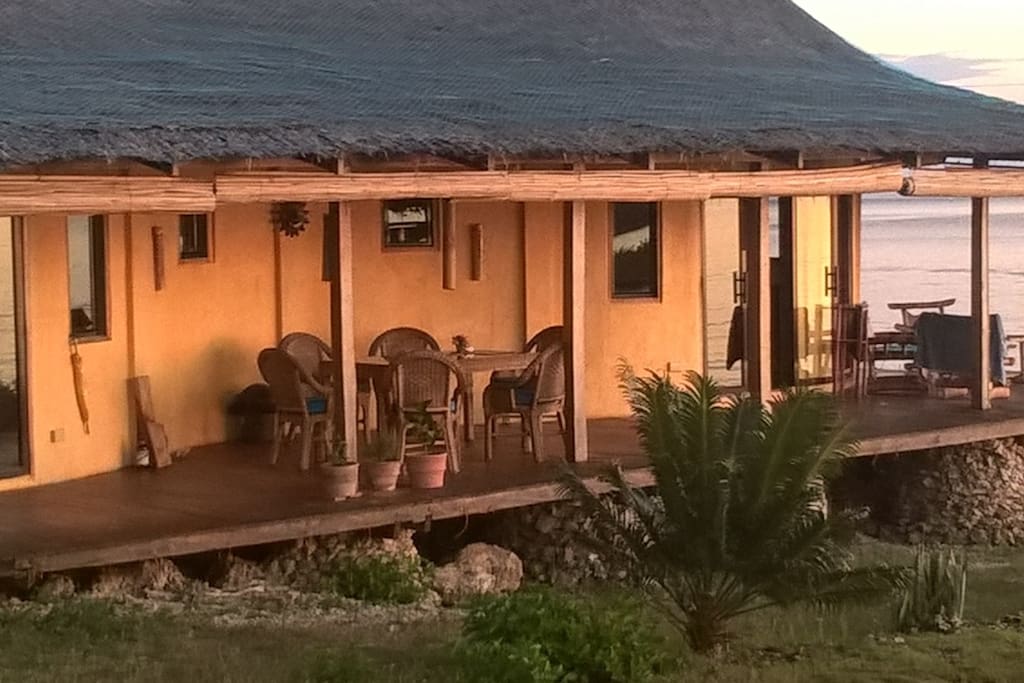 Wooden 40m2 deck