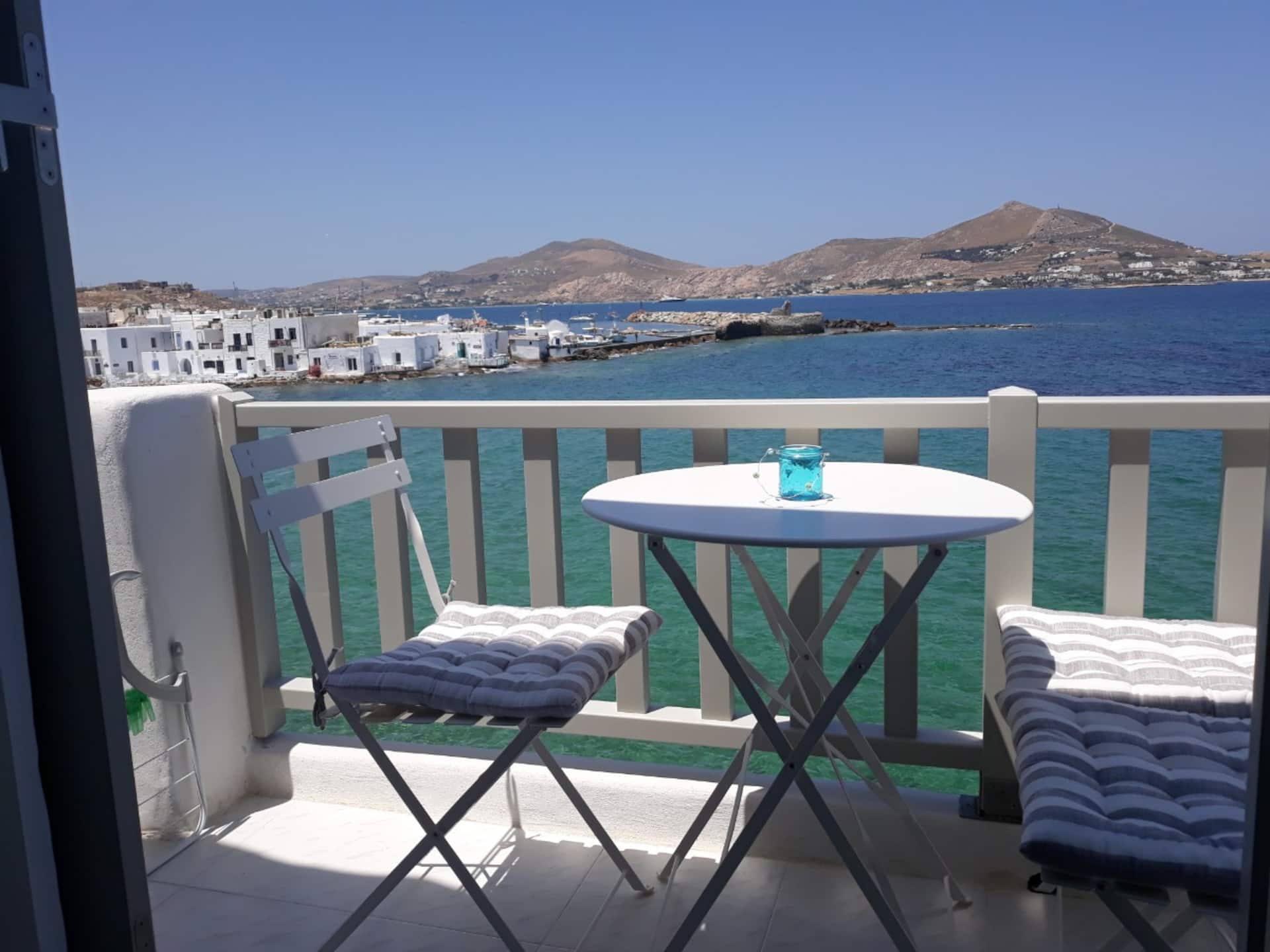 Amazing sea view studio in Naoussa' s center