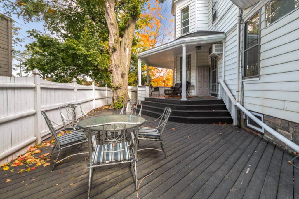 deck area