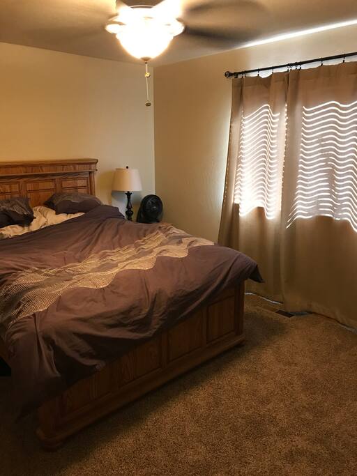 Master Bedroom with connected master bath.