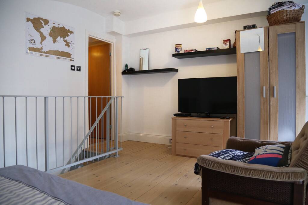 Mezzanine bedroom