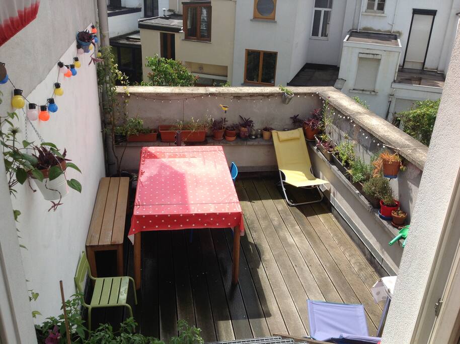 terrace, southern exposure