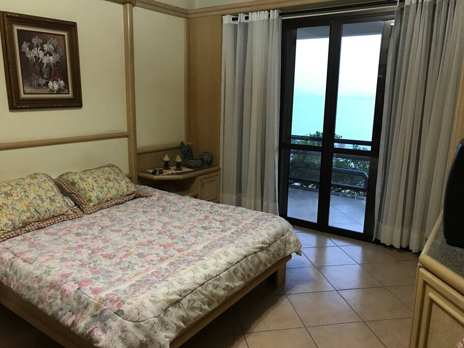 Suite casal com vista para o mar