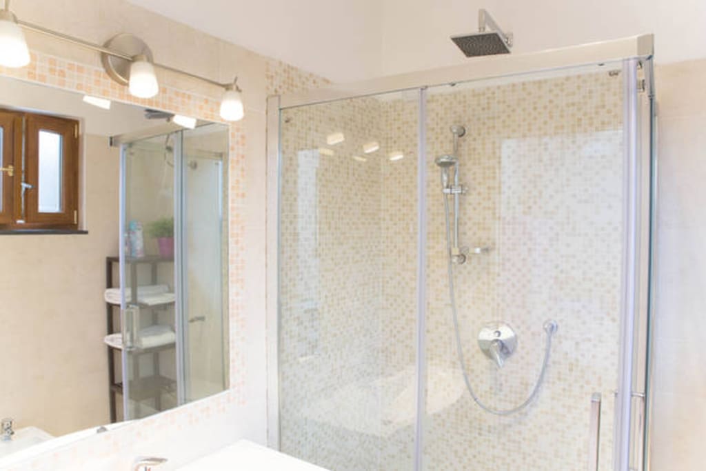 the private bathroom