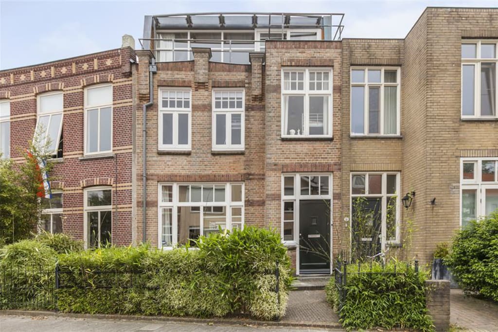 Front of the house. The top floor is completely yours