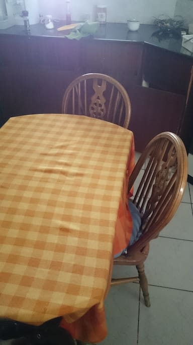 Breakfast Table in Kitchen