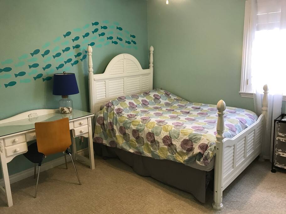 Full bed. One of the rooms you are staying in depending on availability.