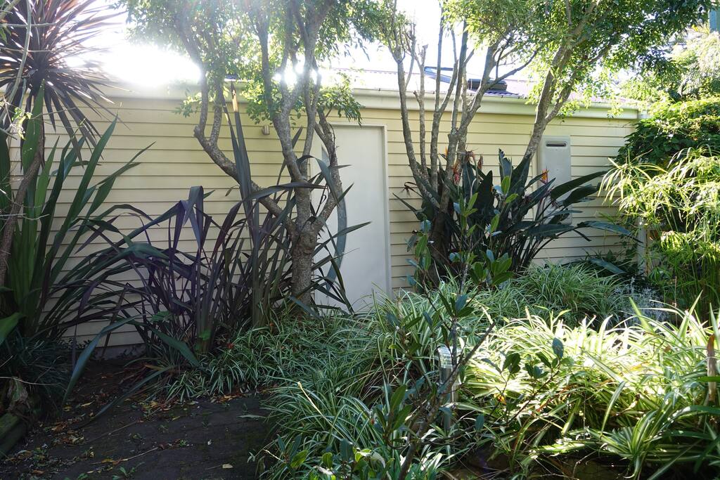 MAIN ENTRANCE VIA OUR REAR COURTYARD