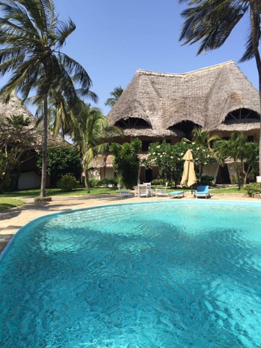 Swimming pool.