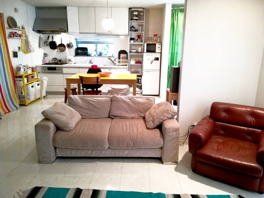 Living and dining