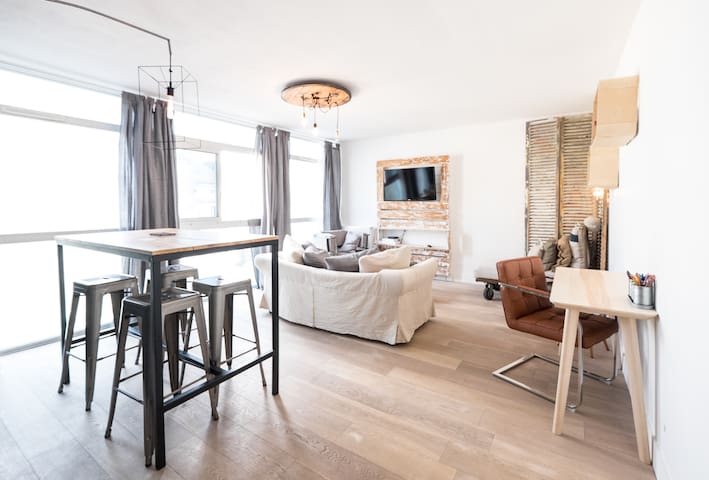 lumineuxT2  48 m2 + parking privé