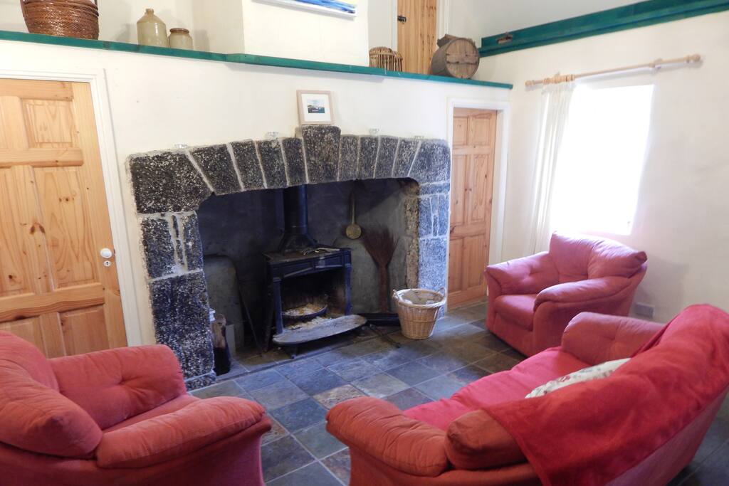 Your private living space with open fire