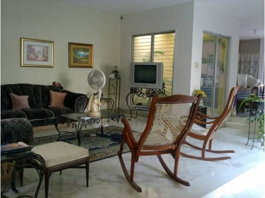Sala de estar grande