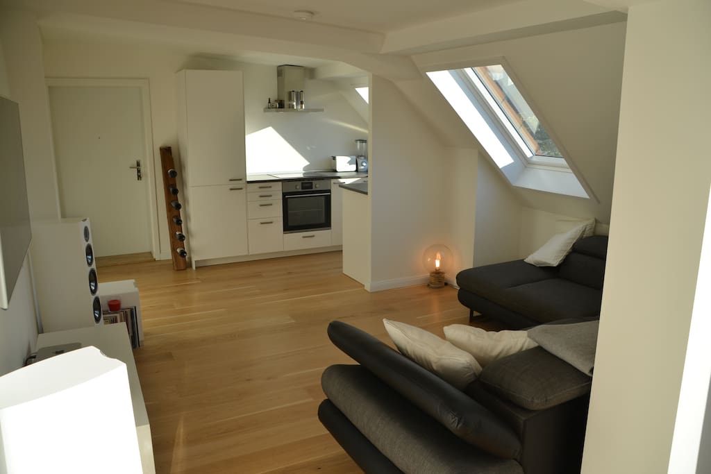 Living Room & Kitchen