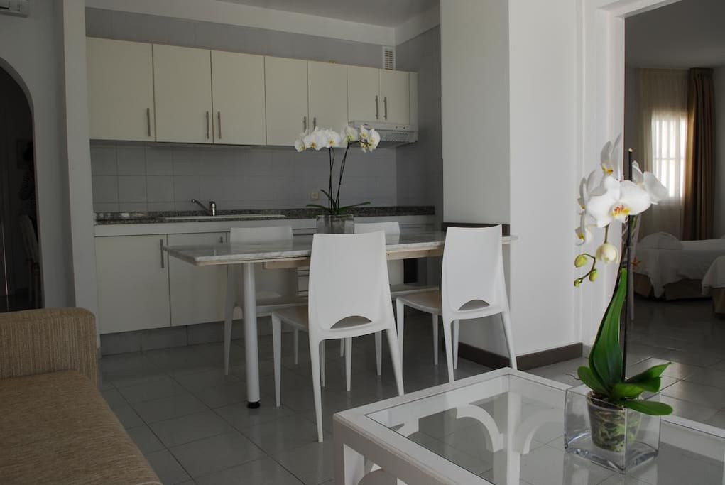 Vue sur la kitchnette
