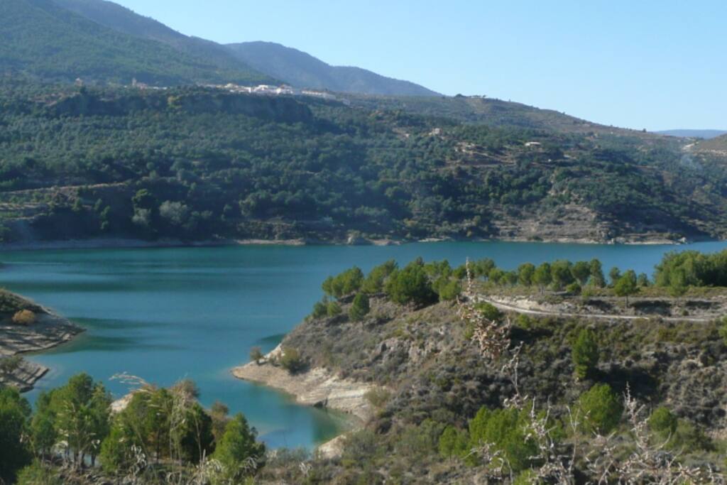 the lake nearby