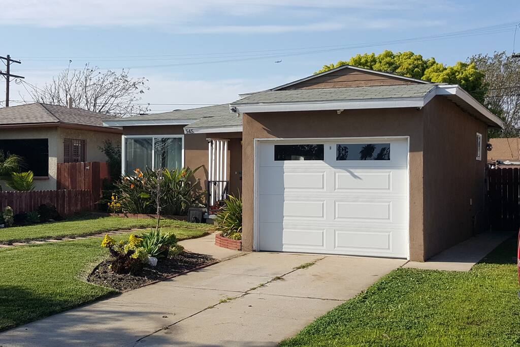Private side entrance on your right