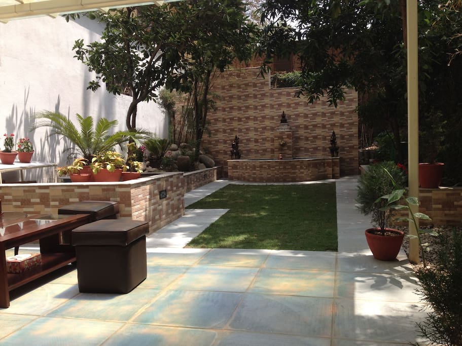 Garden to chill and immerse yourself in nature.