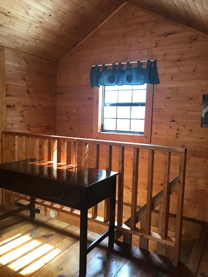 Desk in Upstairs Loft Bedroom