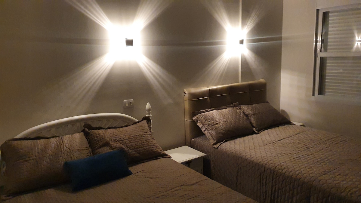 chumba cha kulala 2 vitanda viwili