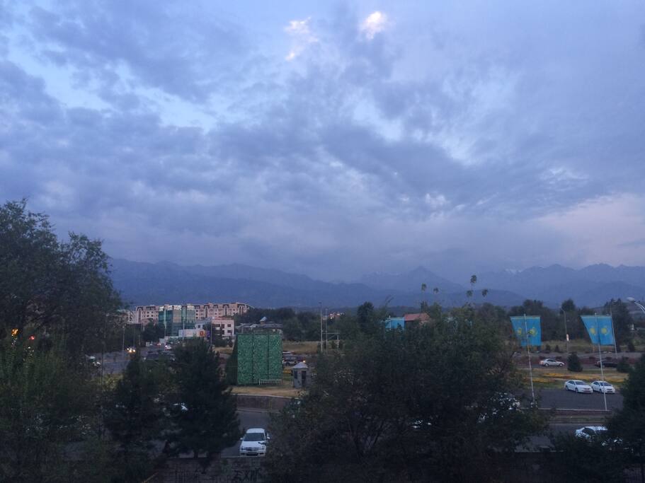 View from window