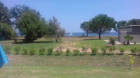 Corsican chalet 63 m² sea view, 100 m from the sea on foot