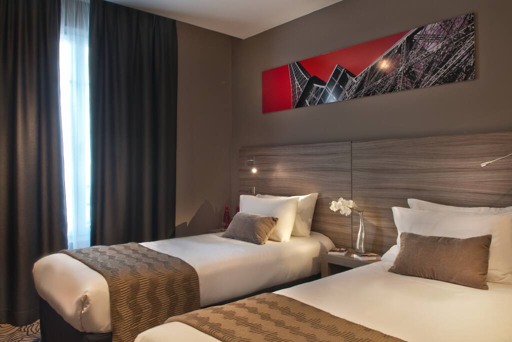 Chambre pour 4 personnes - lits twin sur demande