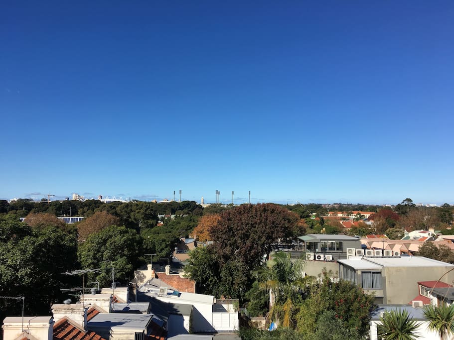 View from back deck