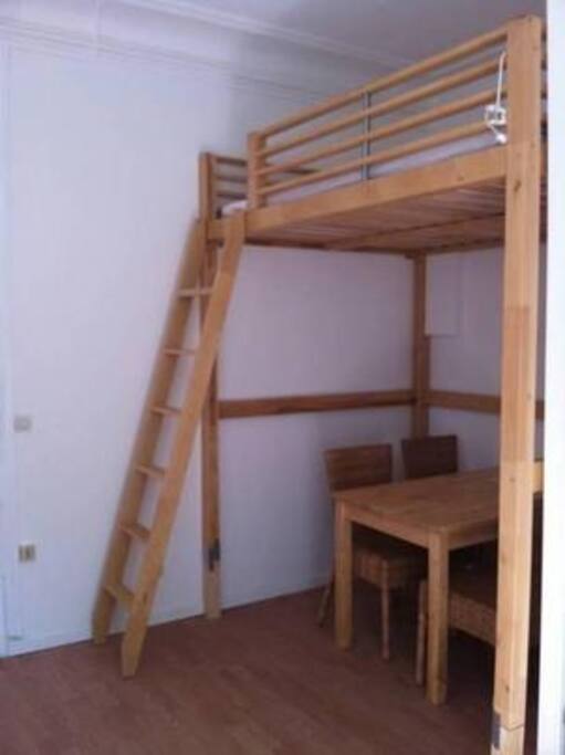 Mezzanine pour 2 personnes